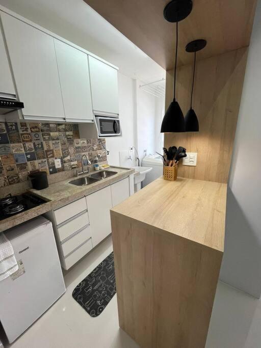 Vista Mar, Moderno Para Relaxar. Apto Completo ! São Vicente 외부 사진